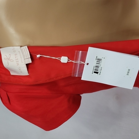 GAL Meets Glam Camille Red Jumpsuit - Picture 17 of 17